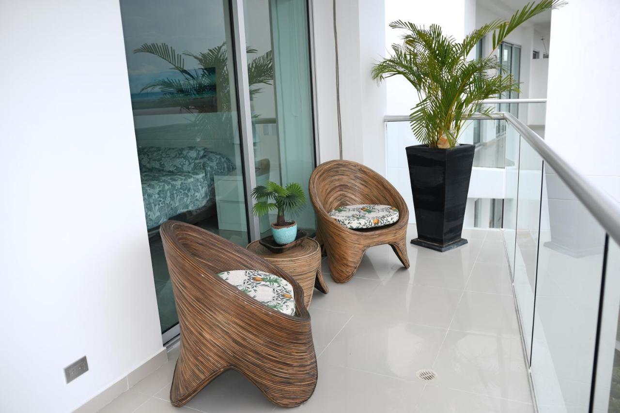 Hermoso Apartamento Con Todas Las Comodidades Acceso Directo A La Playa Morros Epic Sector La Boquilla Cumple Protocolos De Bioseguridad Cartagena Buitenkant foto