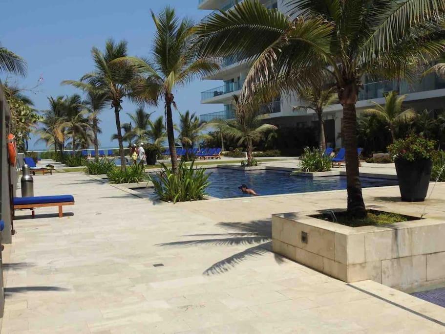 Hermoso Apartamento Con Todas Las Comodidades Acceso Directo A La Playa Morros Epic Sector La Boquilla Cumple Protocolos De Bioseguridad Cartagena Buitenkant foto
