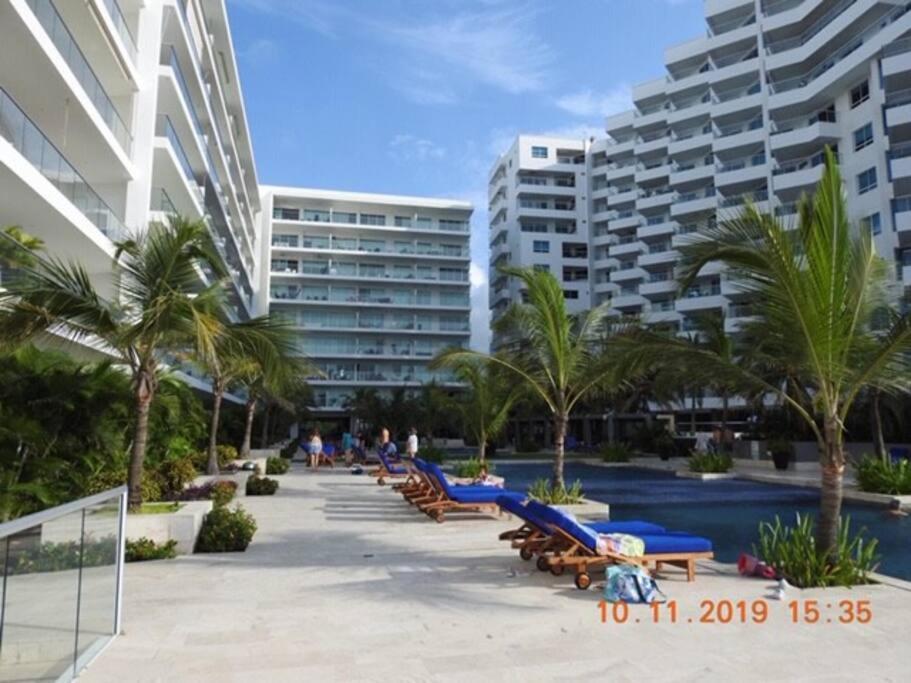 Hermoso Apartamento Con Todas Las Comodidades Acceso Directo A La Playa Morros Epic Sector La Boquilla Cumple Protocolos De Bioseguridad Cartagena Buitenkant foto