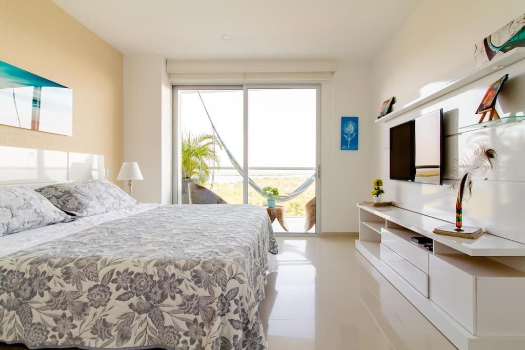 Hermoso Apartamento Con Todas Las Comodidades Acceso Directo A La Playa Morros Epic Sector La Boquilla Cumple Protocolos De Bioseguridad Cartagena Buitenkant foto