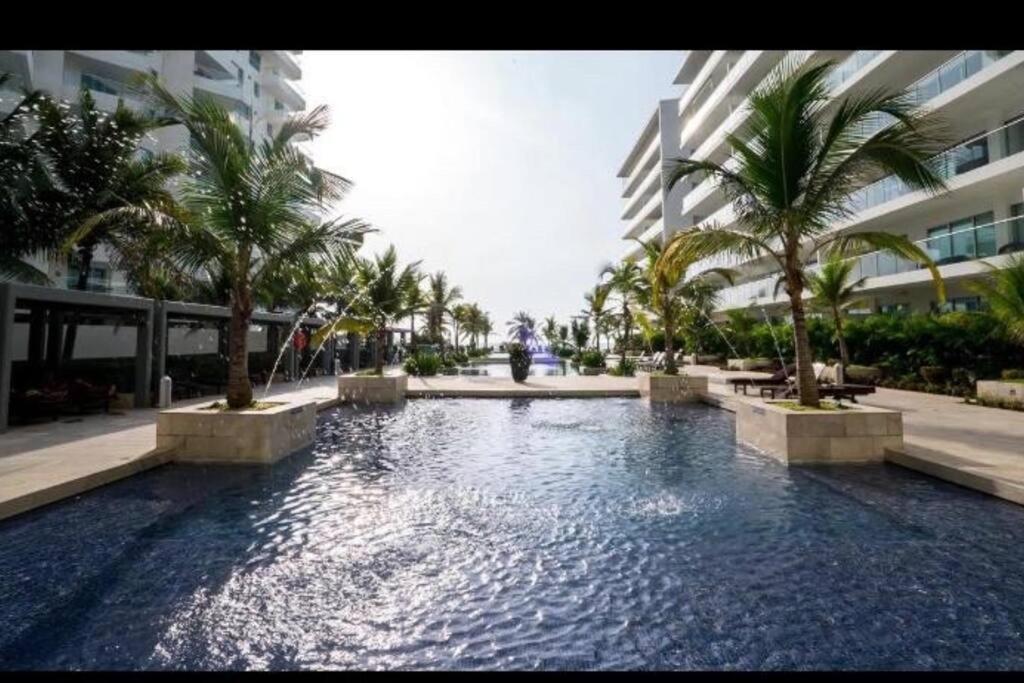Hermoso Apartamento Con Todas Las Comodidades Acceso Directo A La Playa Morros Epic Sector La Boquilla Cumple Protocolos De Bioseguridad Cartagena Buitenkant foto