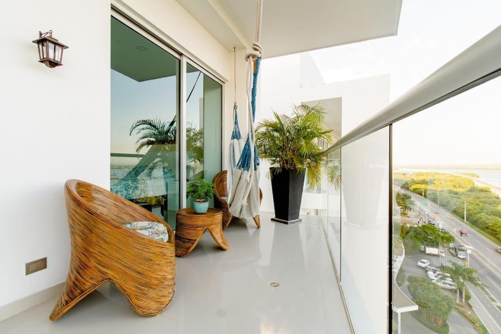 Hermoso Apartamento Con Todas Las Comodidades Acceso Directo A La Playa Morros Epic Sector La Boquilla Cumple Protocolos De Bioseguridad Cartagena Buitenkant foto