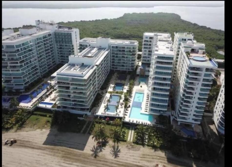 Hermoso Apartamento Con Todas Las Comodidades Acceso Directo A La Playa Morros Epic Sector La Boquilla Cumple Protocolos De Bioseguridad Cartagena Buitenkant foto