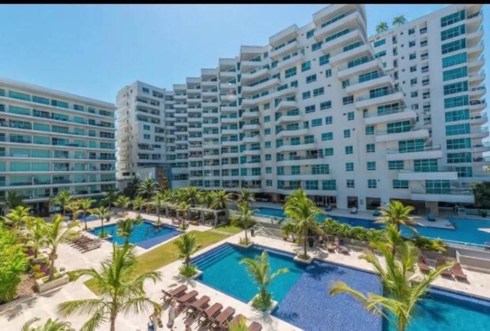 Hermoso Apartamento Con Todas Las Comodidades Acceso Directo A La Playa Morros Epic Sector La Boquilla Cumple Protocolos De Bioseguridad Cartagena Buitenkant foto
